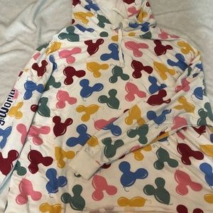 Disney Mickey Balloon cropped hoodie